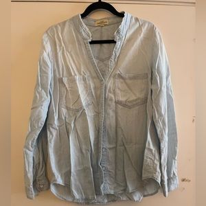 Anthropologie, chambray top
